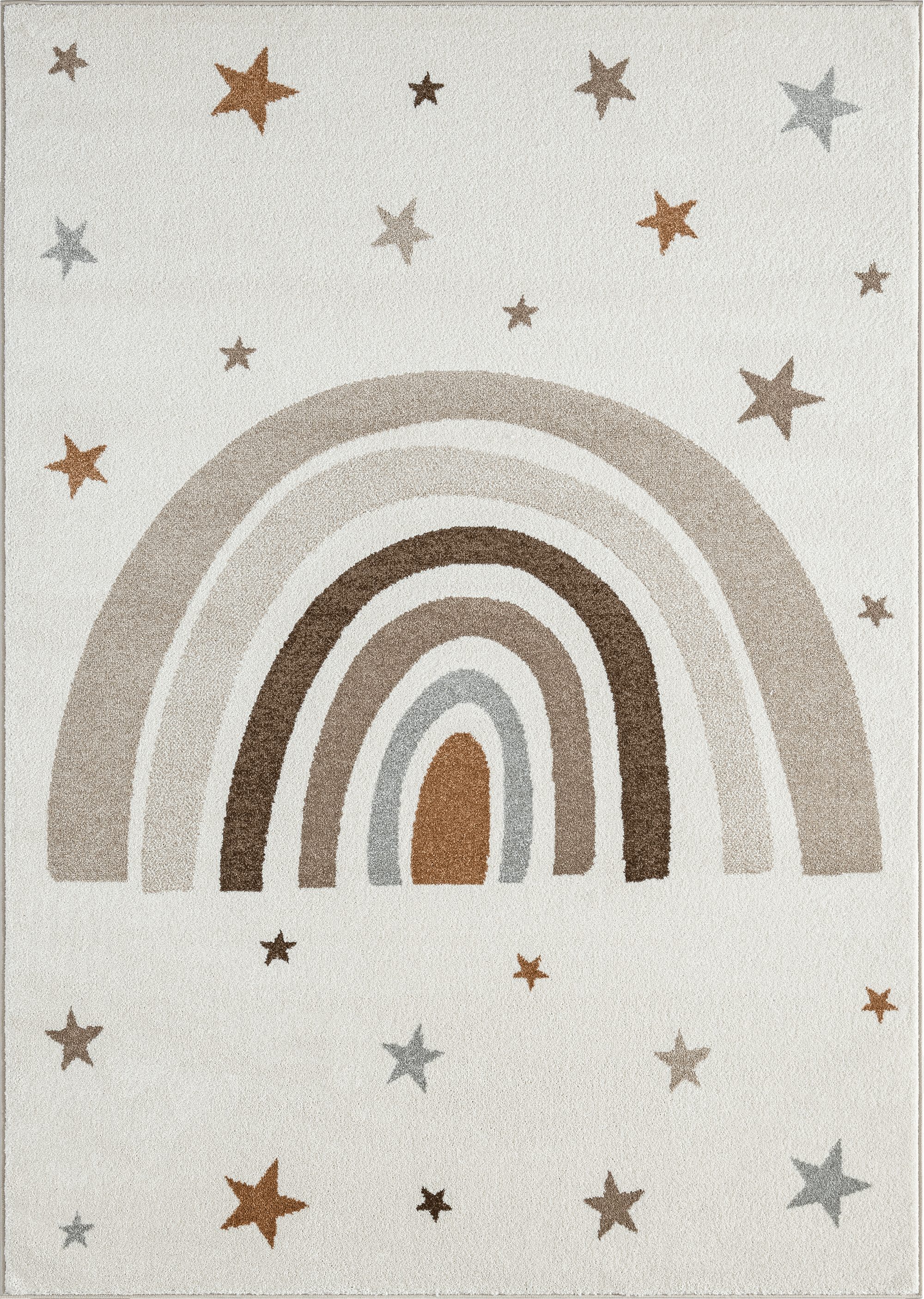 Teppich Beat Kids Moderner Weicher Kinderteppich, Regenbogen, the carpet, Rechteck, Höhe: 9 mm, Pflegeleicht, Farbecht, Kindergerecht, Hochwertig