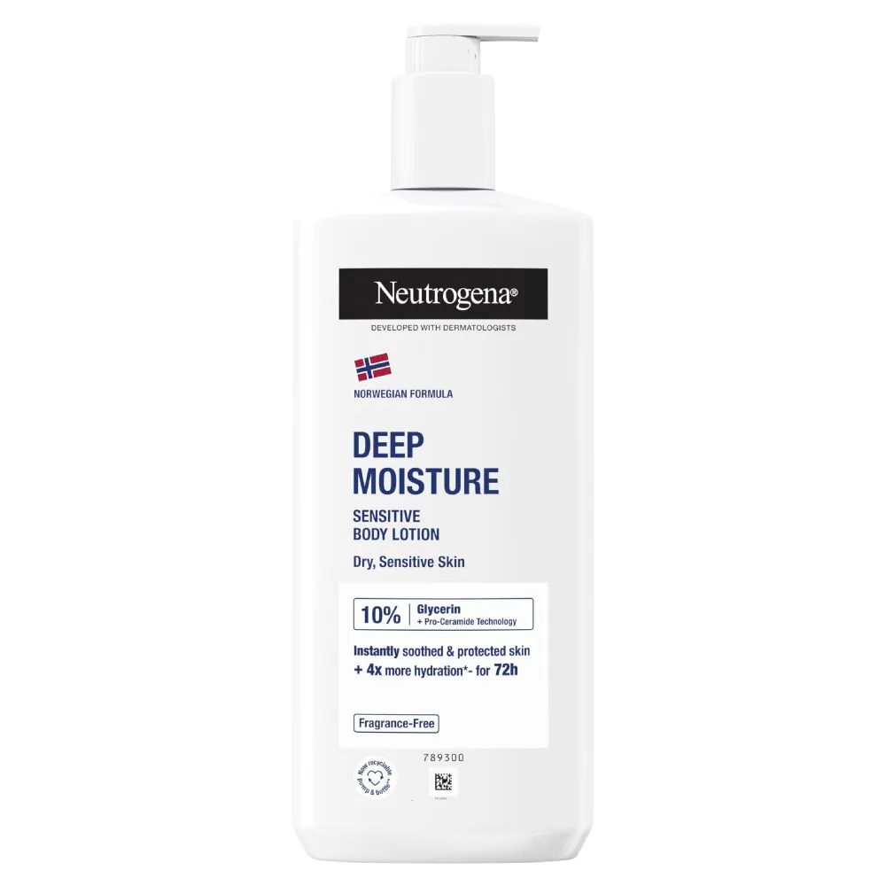„Neutrogena Norwegian Formula“ giliai drėkinamasis greitai įsigeriantis kūno losjonas