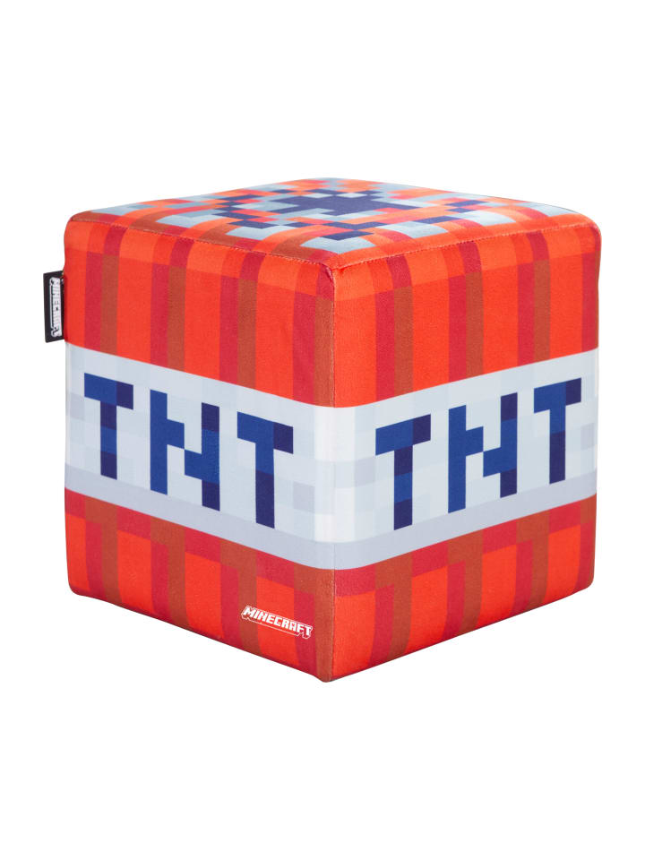 Minecraft Minecraft Sitzhocker, 2er Set, TNT-Würfel und Grasblock günstig kaufen onesize