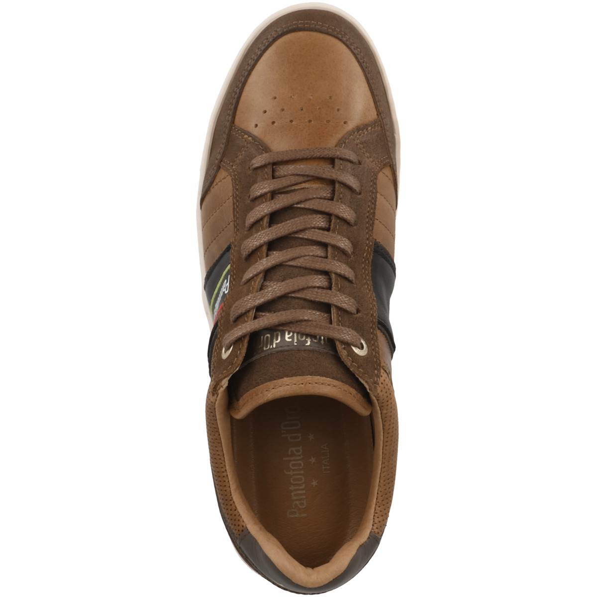 Pantofola d Oro Laceno Uomo Low Sneaker Low braun