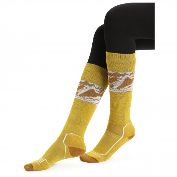 Icebreaker - Women's Ski+ Light OTC Alps 3D - Skisocken