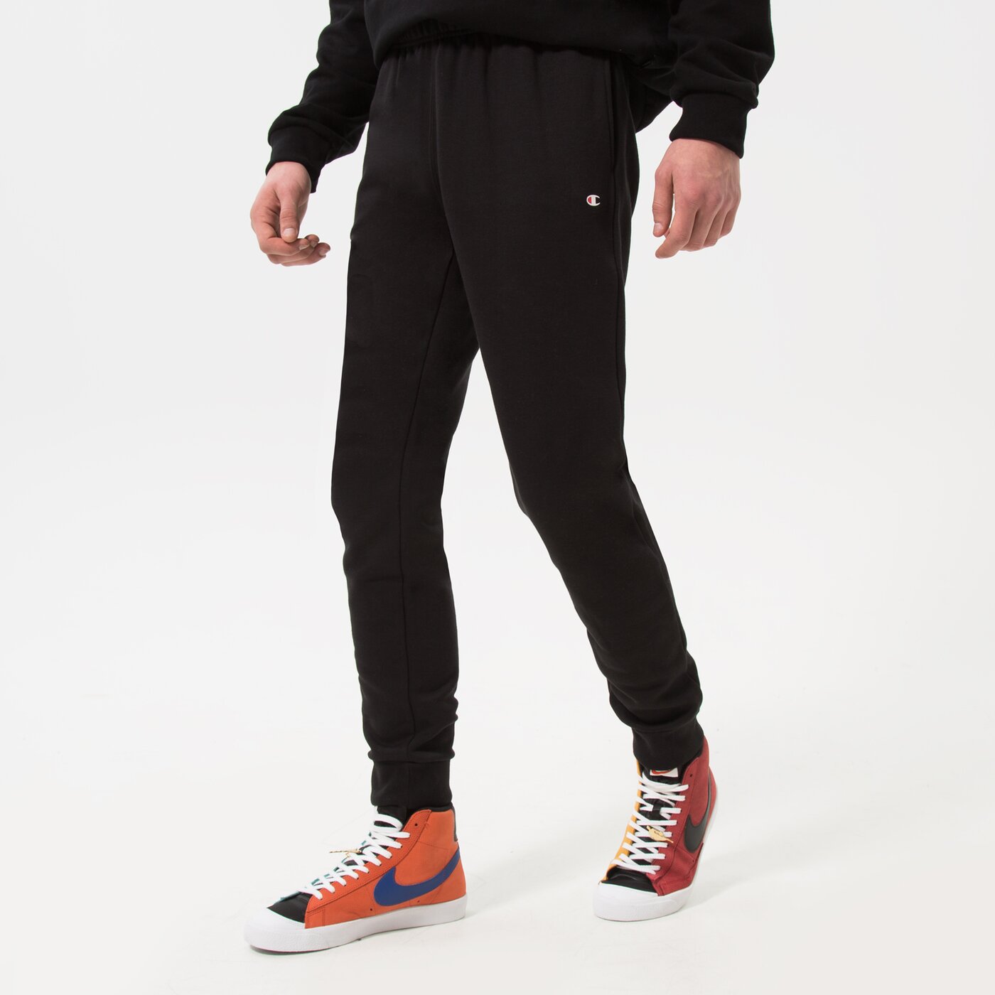 CHAMPION HOSE RIB CUFF PANTS Schwarz