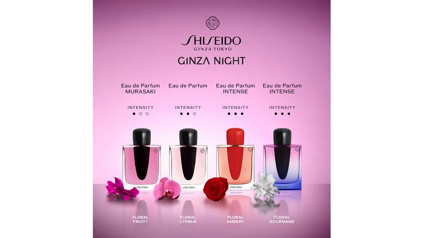 SHISEIDO GINZA NIGHT Eau de Parfum Intense