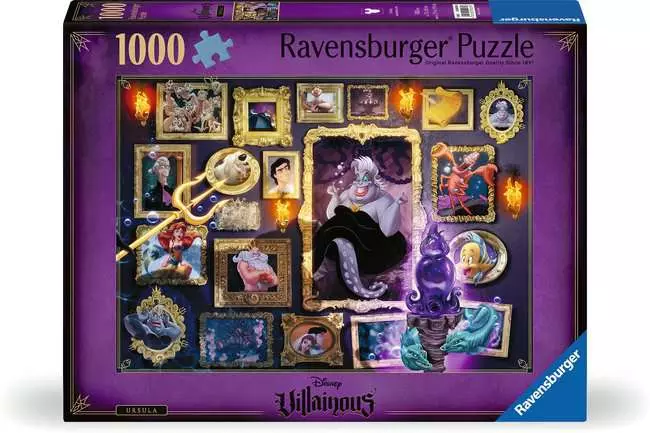 Puzzle 1000 Teile - Villainous: Ursula