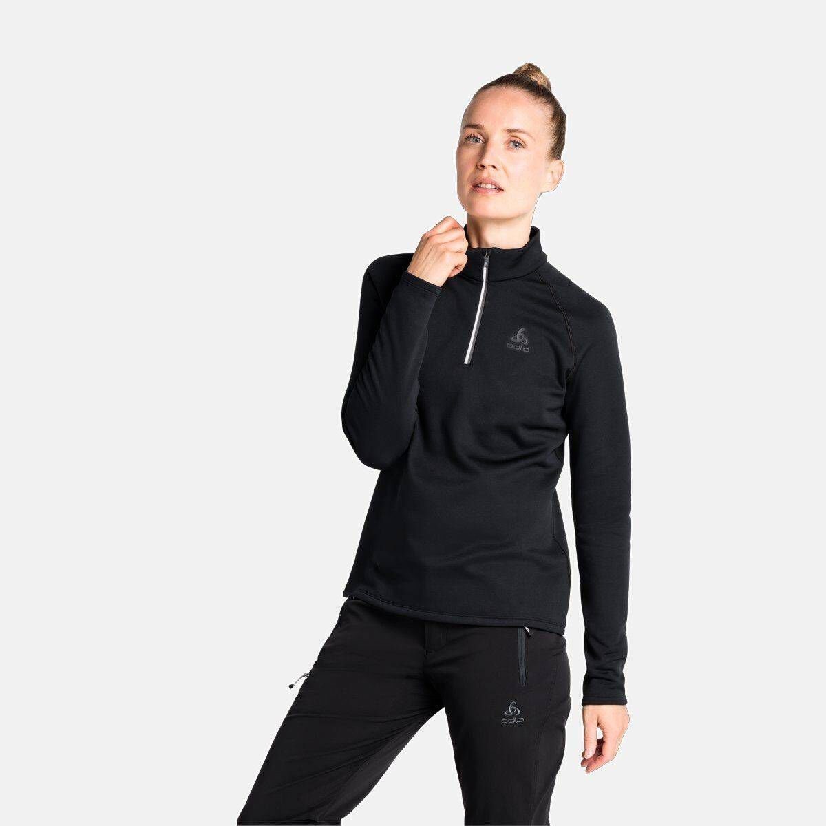 Odlo Langarmshirt Damen Langarmshirt MID LAYER BESSO (1-tlg)