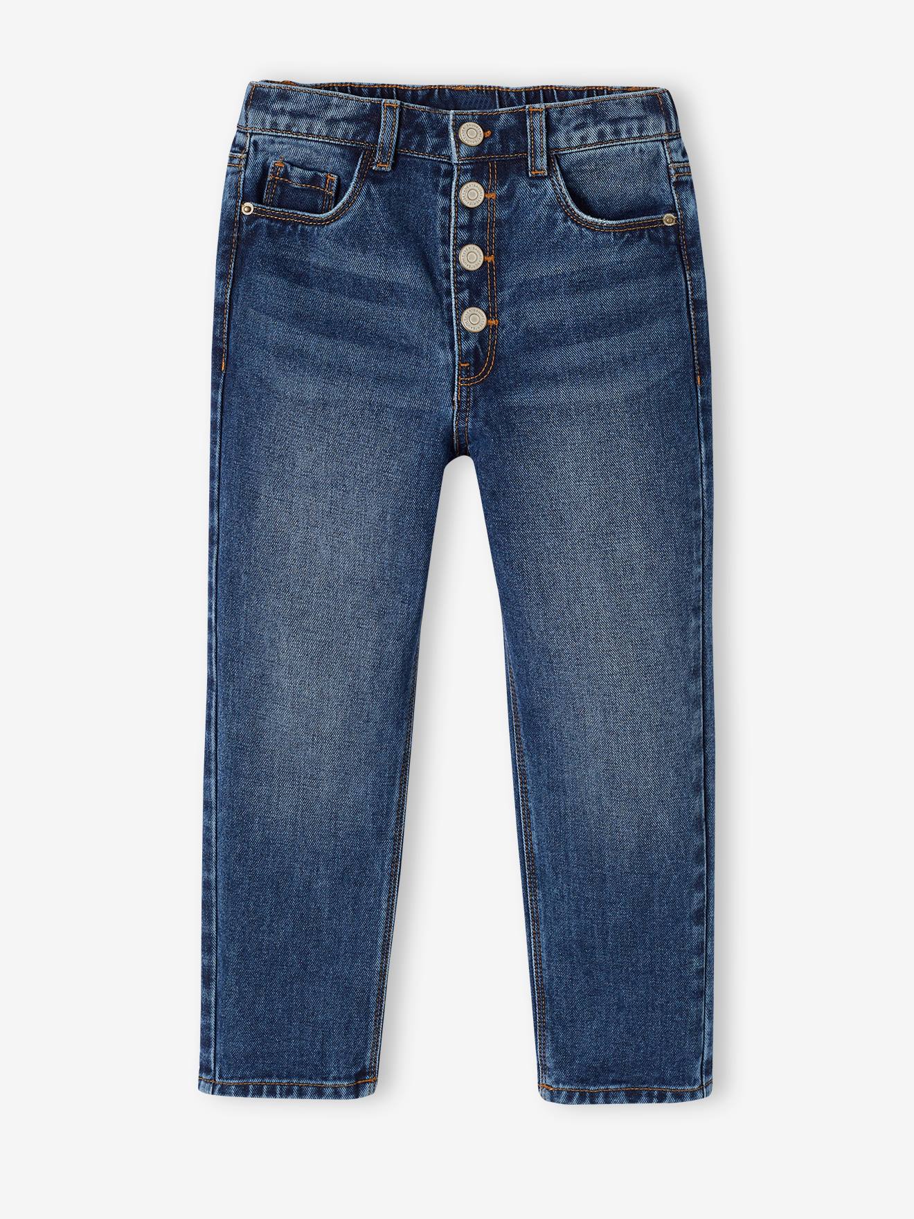 Jean Mom fit MorphologiK fille Tour de hanches LARGE stone
