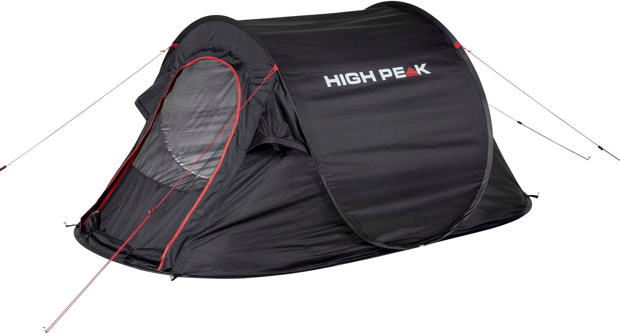 High Peak Wurfzelt Pop up Zelt Vision 3, Personen: 2 (mit Transporttasche)