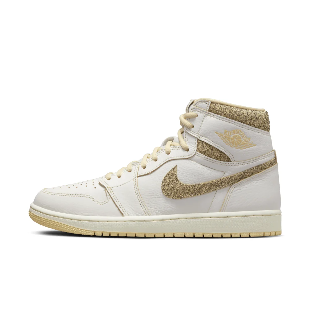 NIKE JORDAN 1 High Craft OG Vibrations of Naija FD8631-100 / weiss