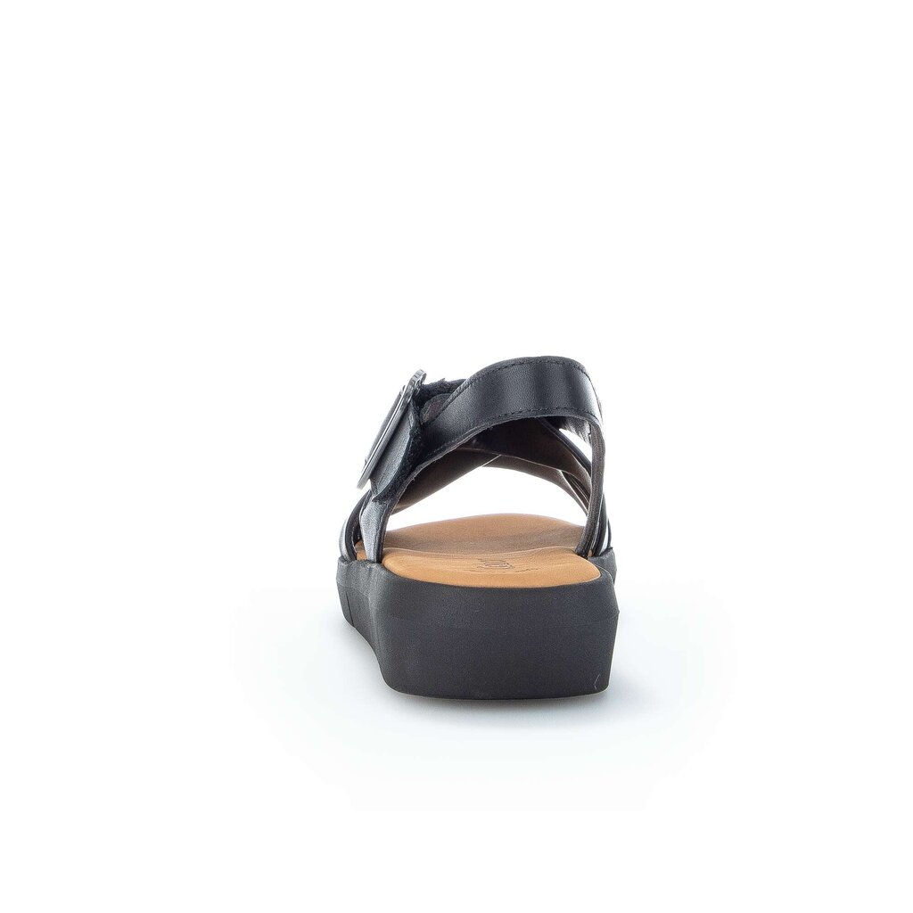 Gabor fashion Plateau Sandale schwarz