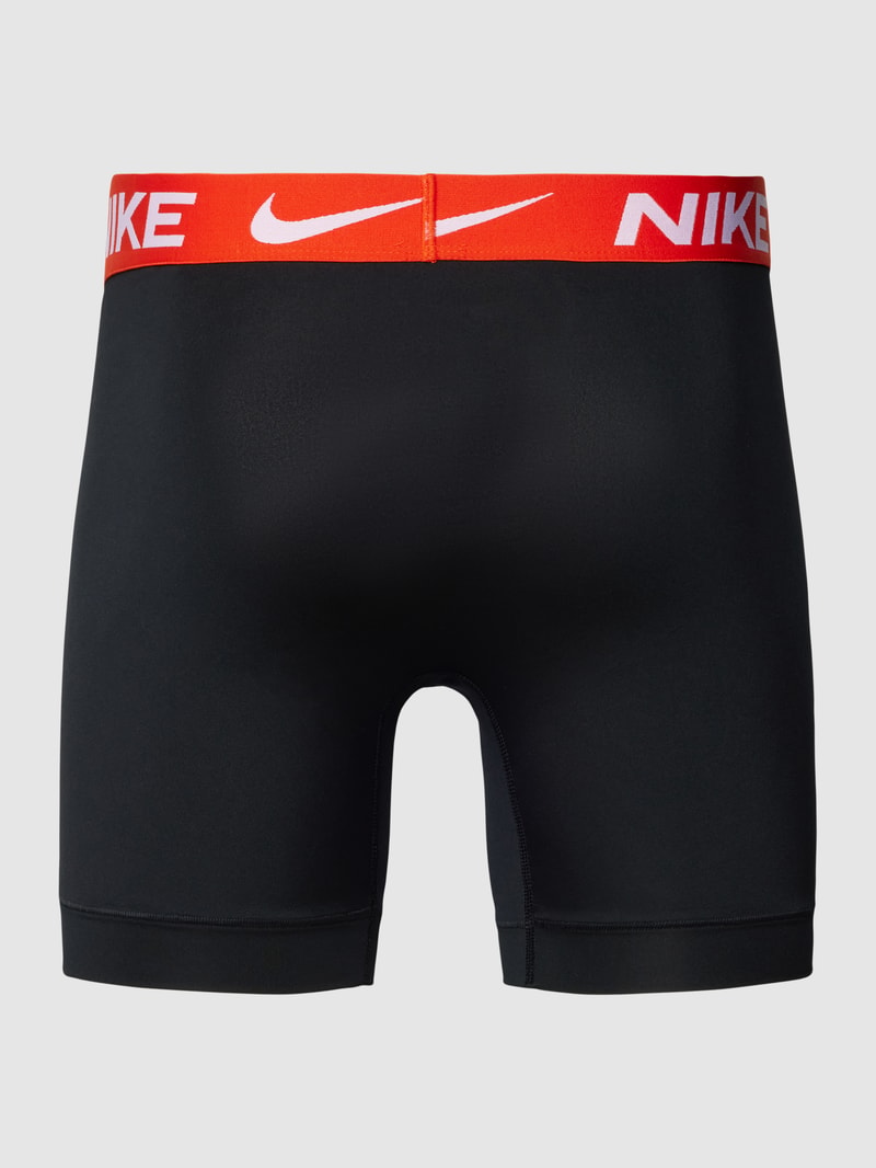 Boxershorts mit elastischem Logo-Bund im 3er-Pack in schwarz