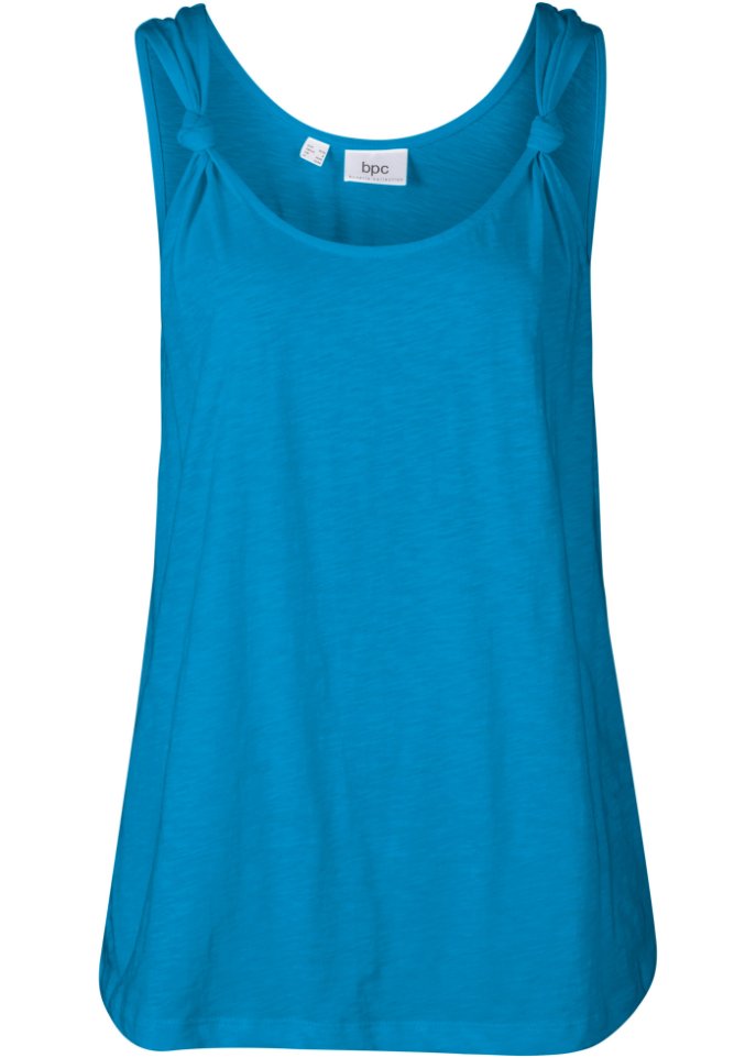 Baumwoll Top mit Knotendetails