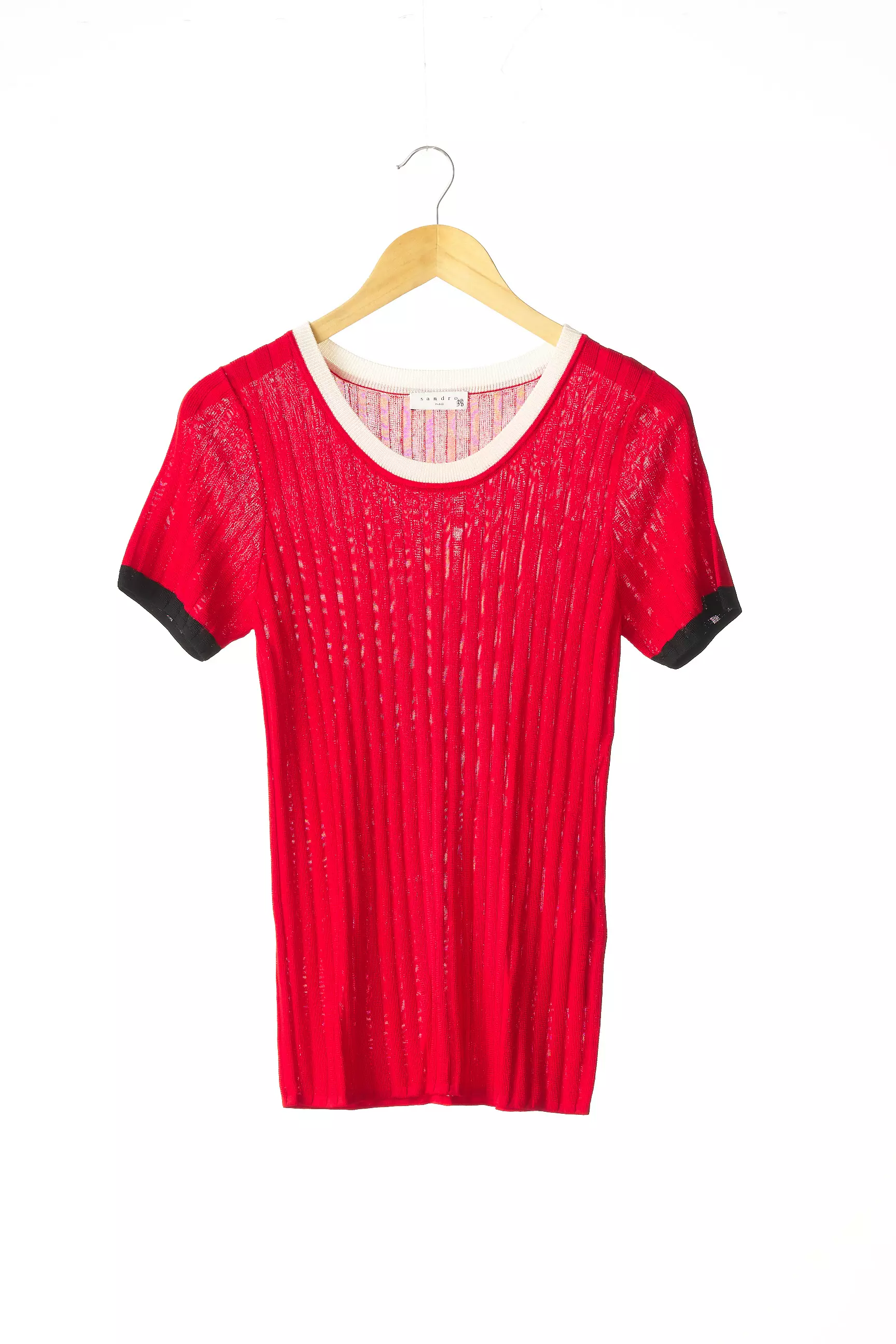Sandro Pulls Femme couleur rouge