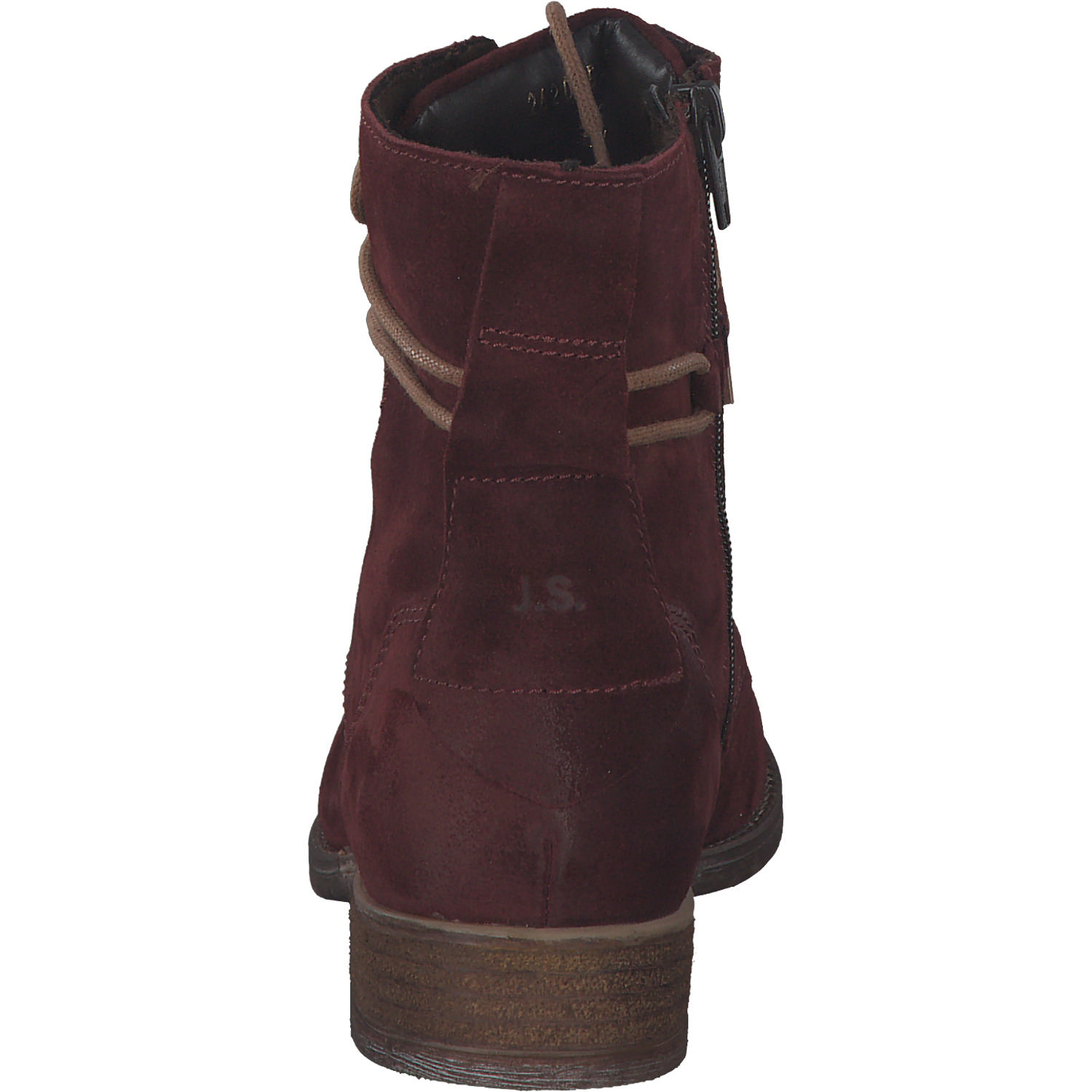 Josef Seibel Sienna 70 99670, Schnürstiefeletten, Damen, Dunkelrot