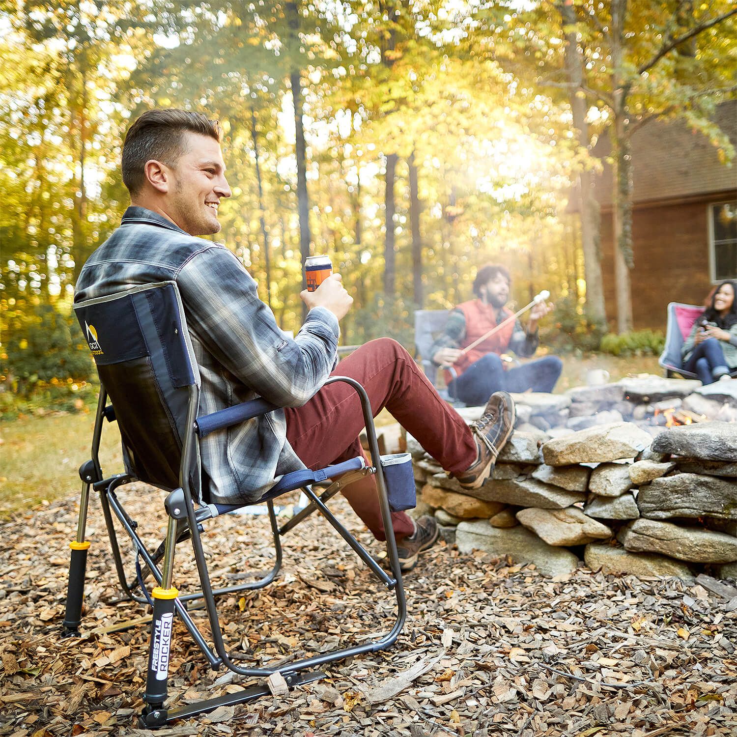 Freestyle Rocker Schaukel-Campingstuhl