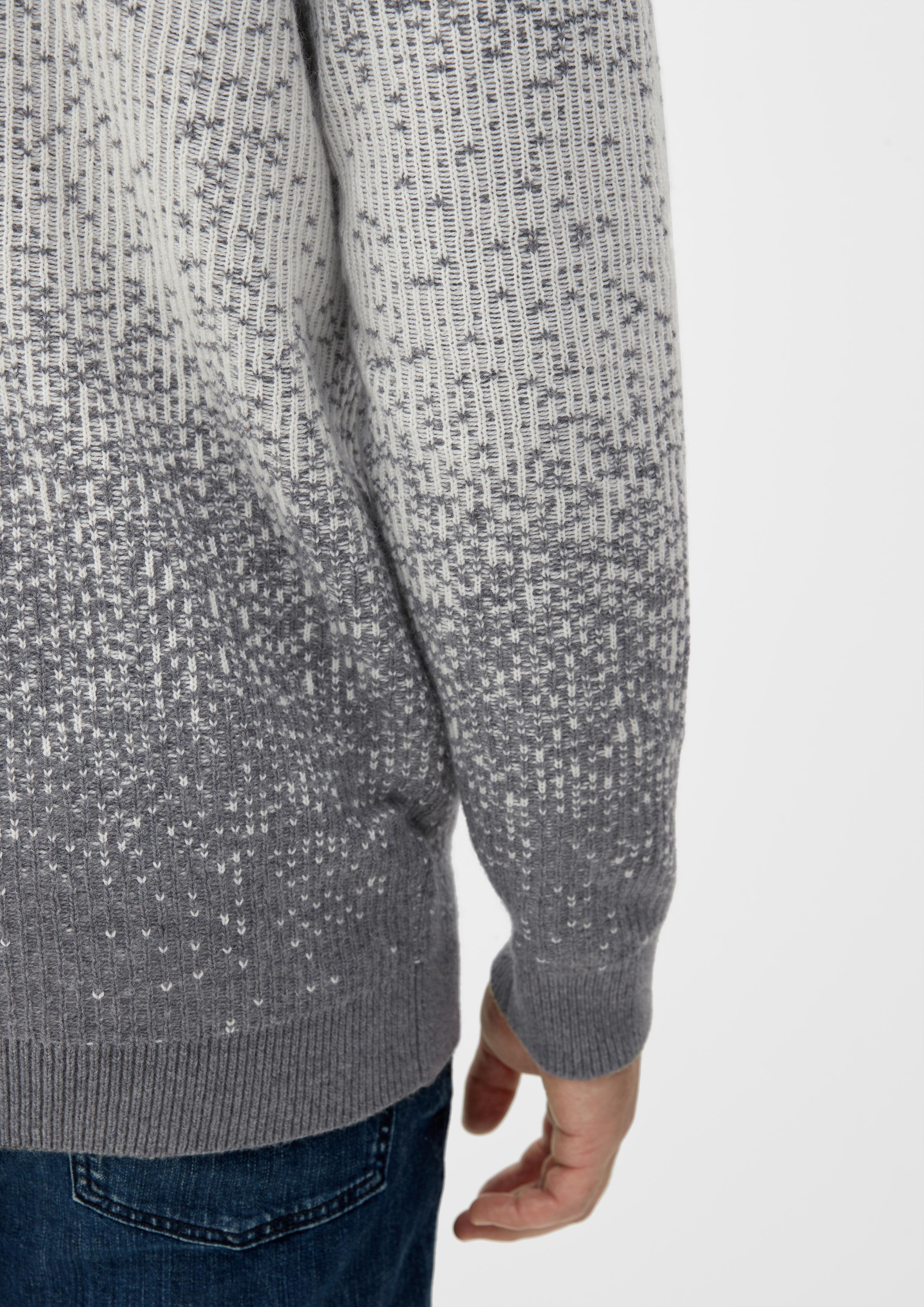 Strickpullover im Jacquard-Design  2128122-97X1