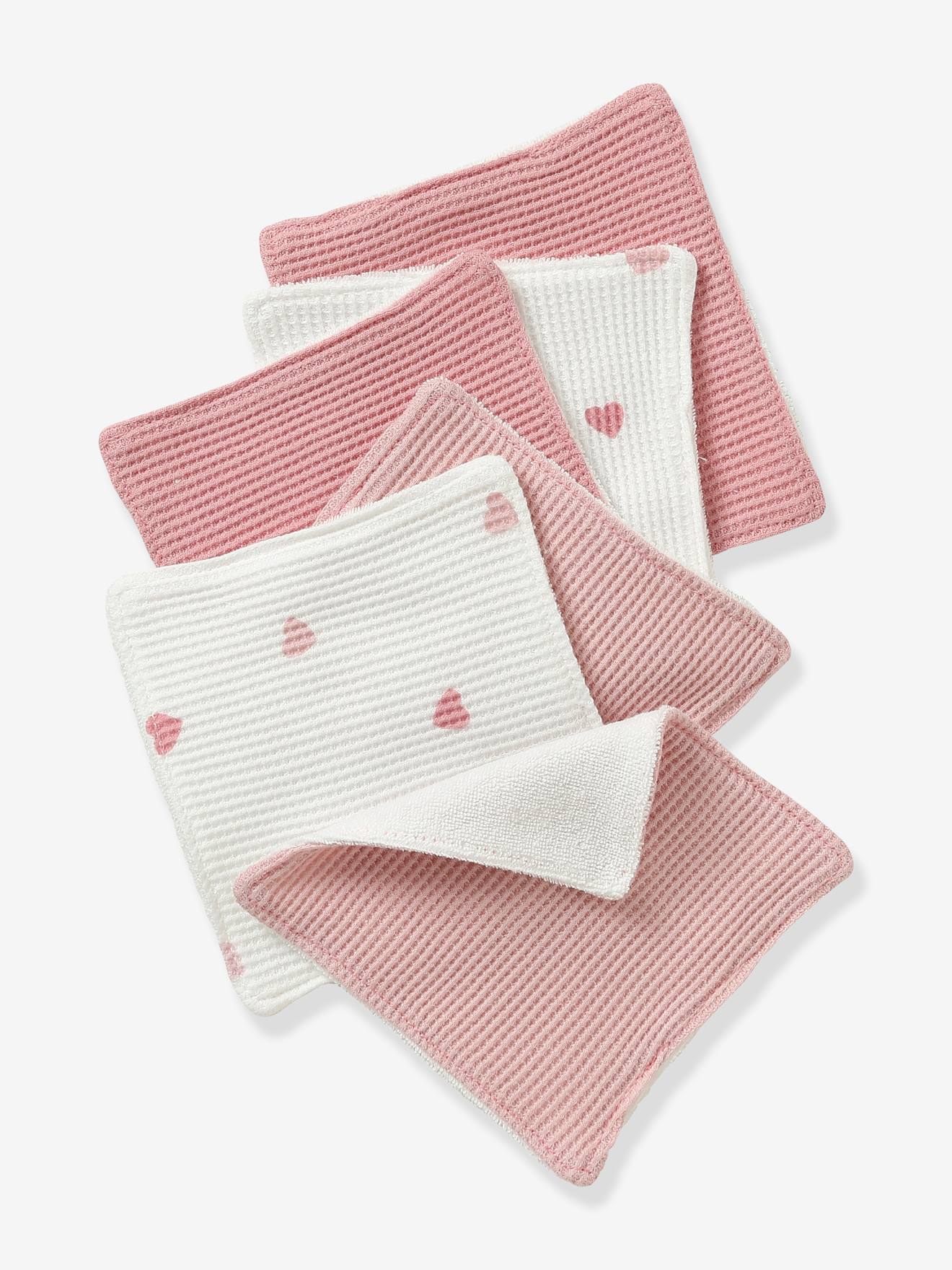 Lot de 6 lingettes lavables champêtre