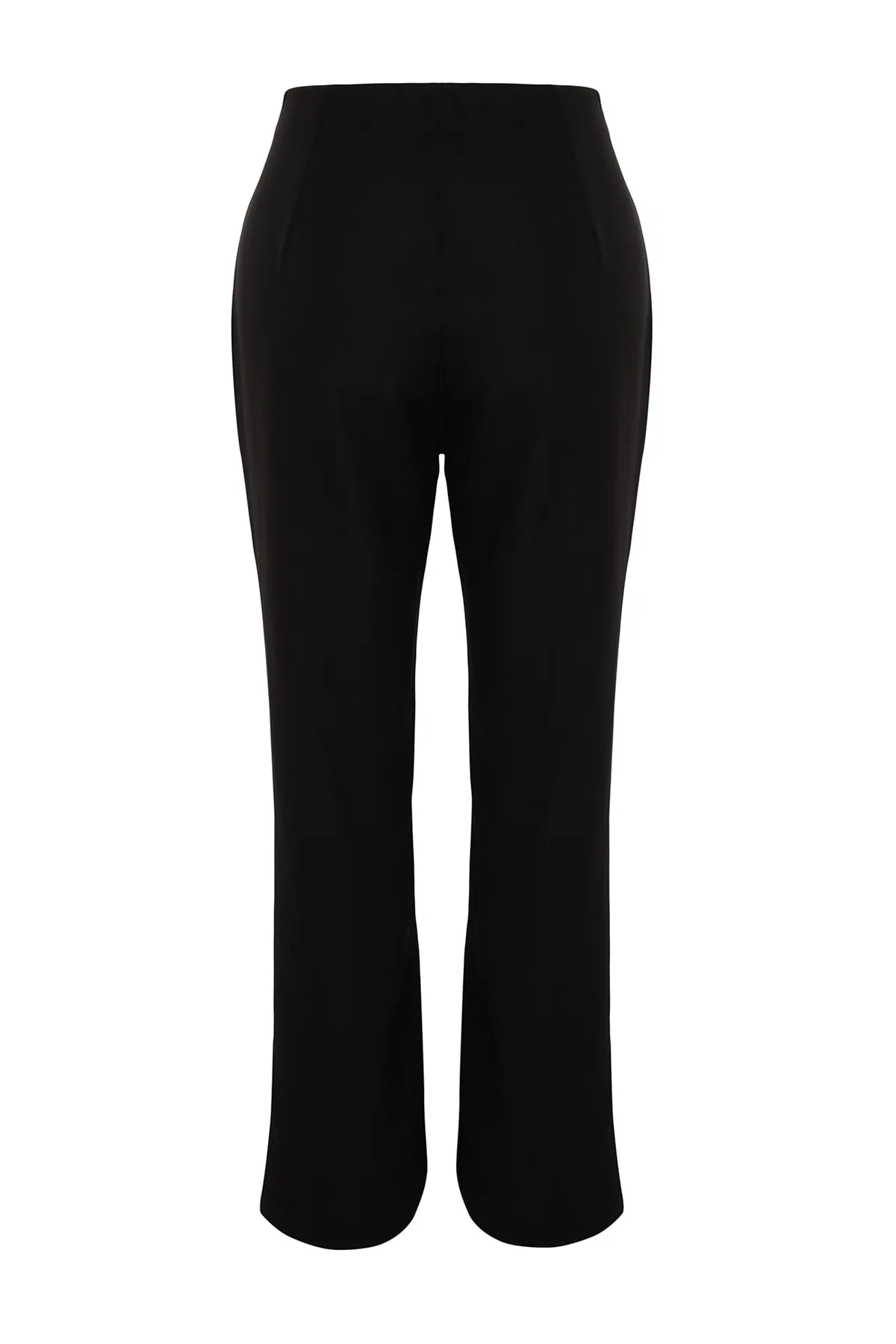 Trendyol Curve  Schwarze, mit Steinen verzierte Finike-Webhose TBBSS23AR00037
