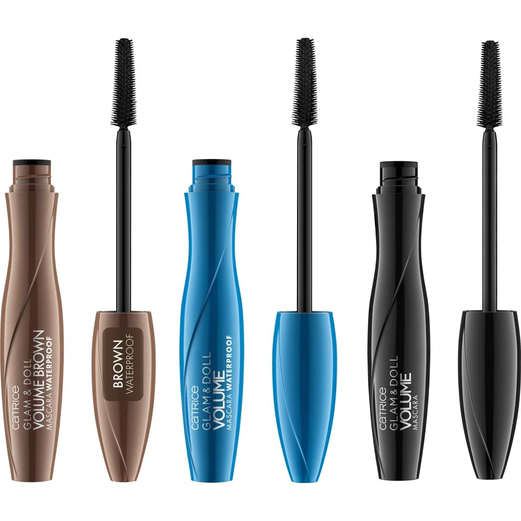 GLAM & DOLL Volume Mascara Set - Meikkisetti, Ripsiväri, Vedenkestävä Ripsiväri