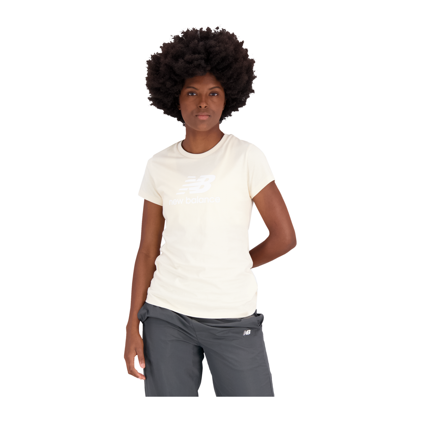 New Balance Essentials Logo T-Shirt Damen FTCM