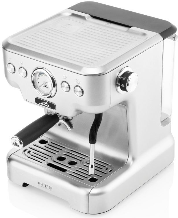 eta Siebträgermaschine Artista ETA418190000, mit Milchaufschäumer, 20 Bar in Ganzmetallausführung