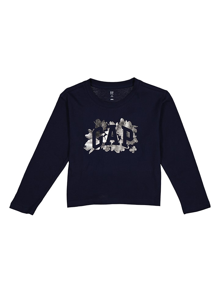 GAP Longsleeve in Dunkelblau günstig kaufen