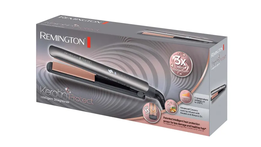 REMINGTON Haarglätter KERATIN PROTECT S8598