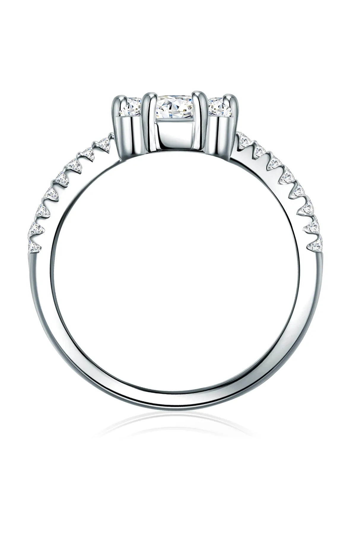 Trilani  Ring - Silberfarben - Zirkon