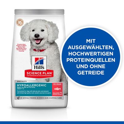 Hill's Science Plan Adult Hypoallergenic Small & Mini mit Lachs