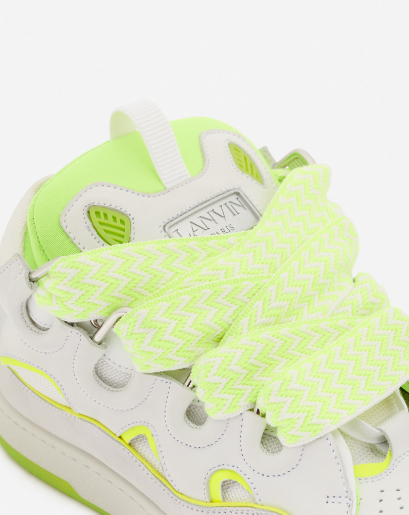 SNEAKERS CURB EN CUIR