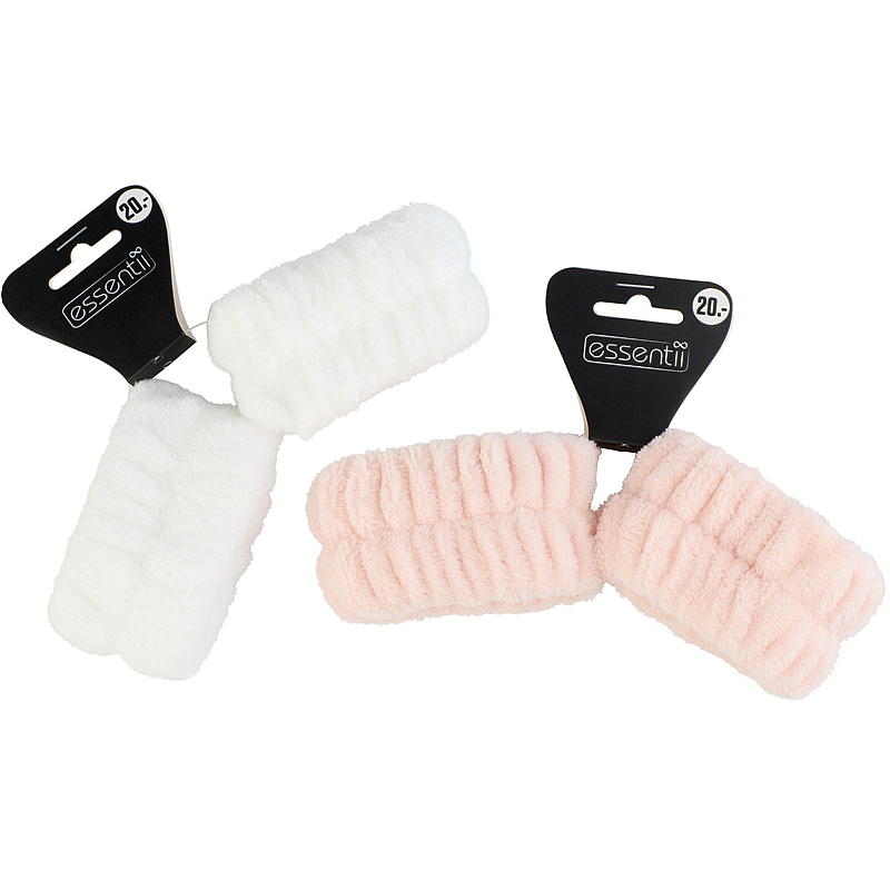 Essentii Make up armbånd 2-pk