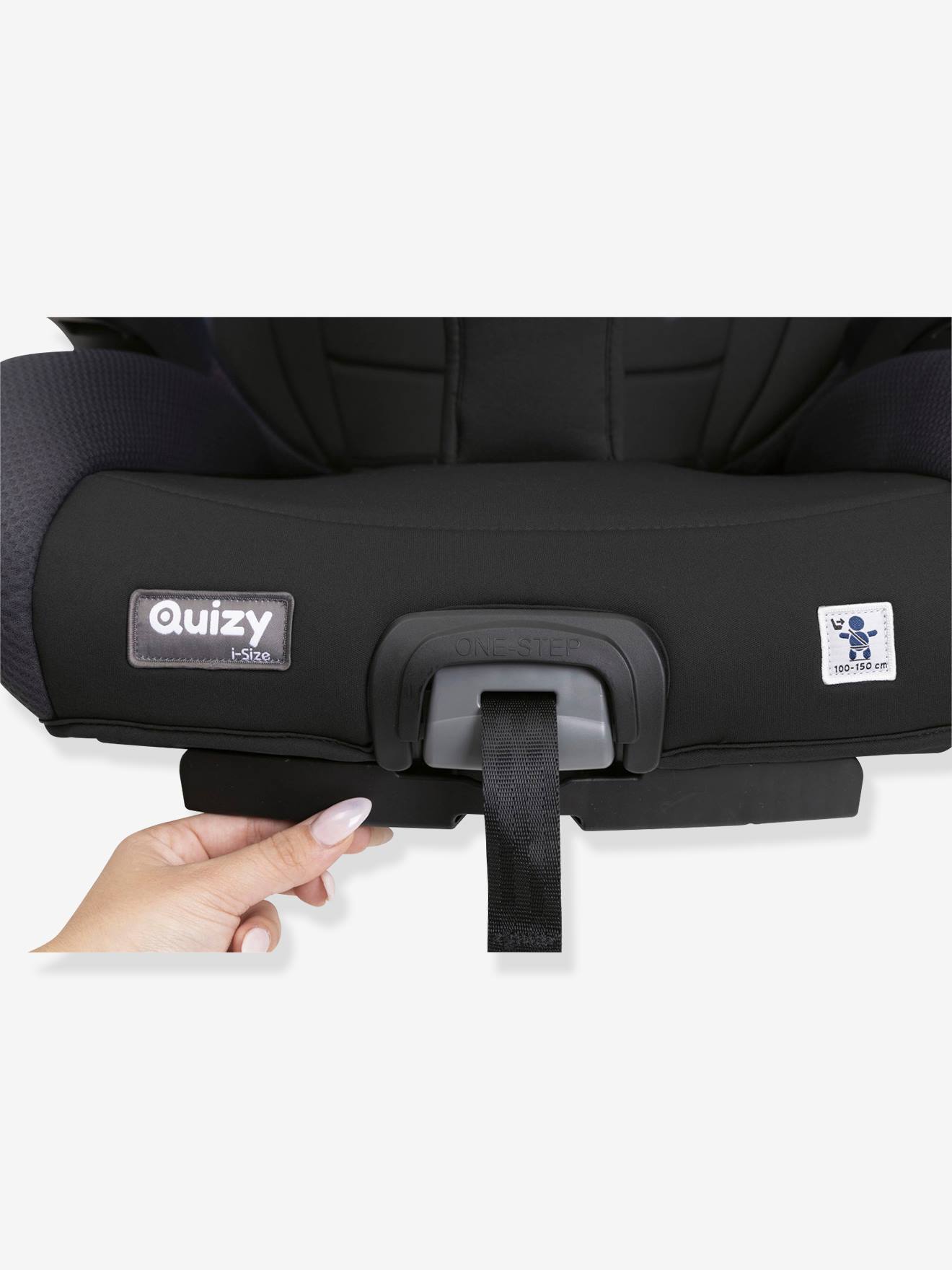 Chicco Kindersitz Quizy i-Size Air CHICCO, 100-150 cm, Gr. 2/3 - schieferblau