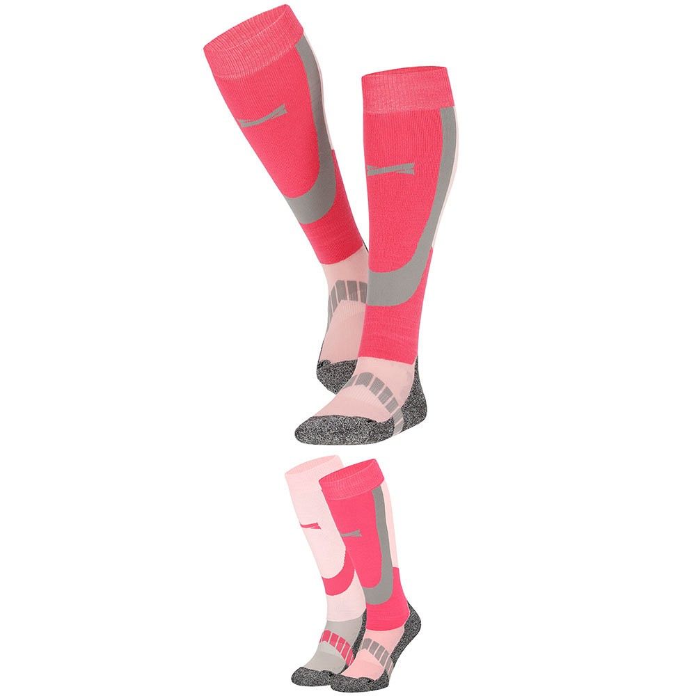 Xtreme 6 Paar Multi Pink Unisex Skisocken