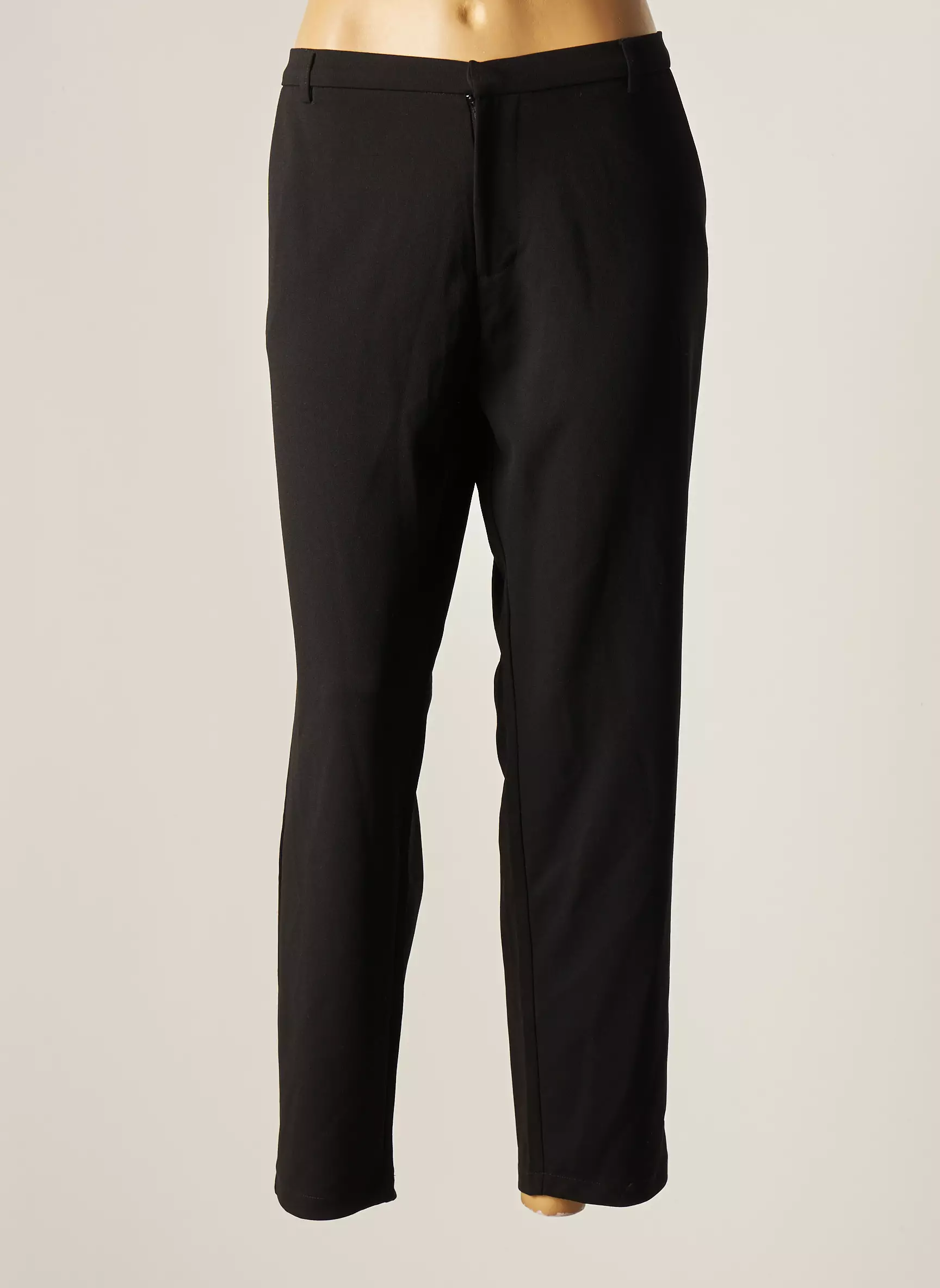 Jacqueline De Yong Pantalons Droits Femme couleur noir
