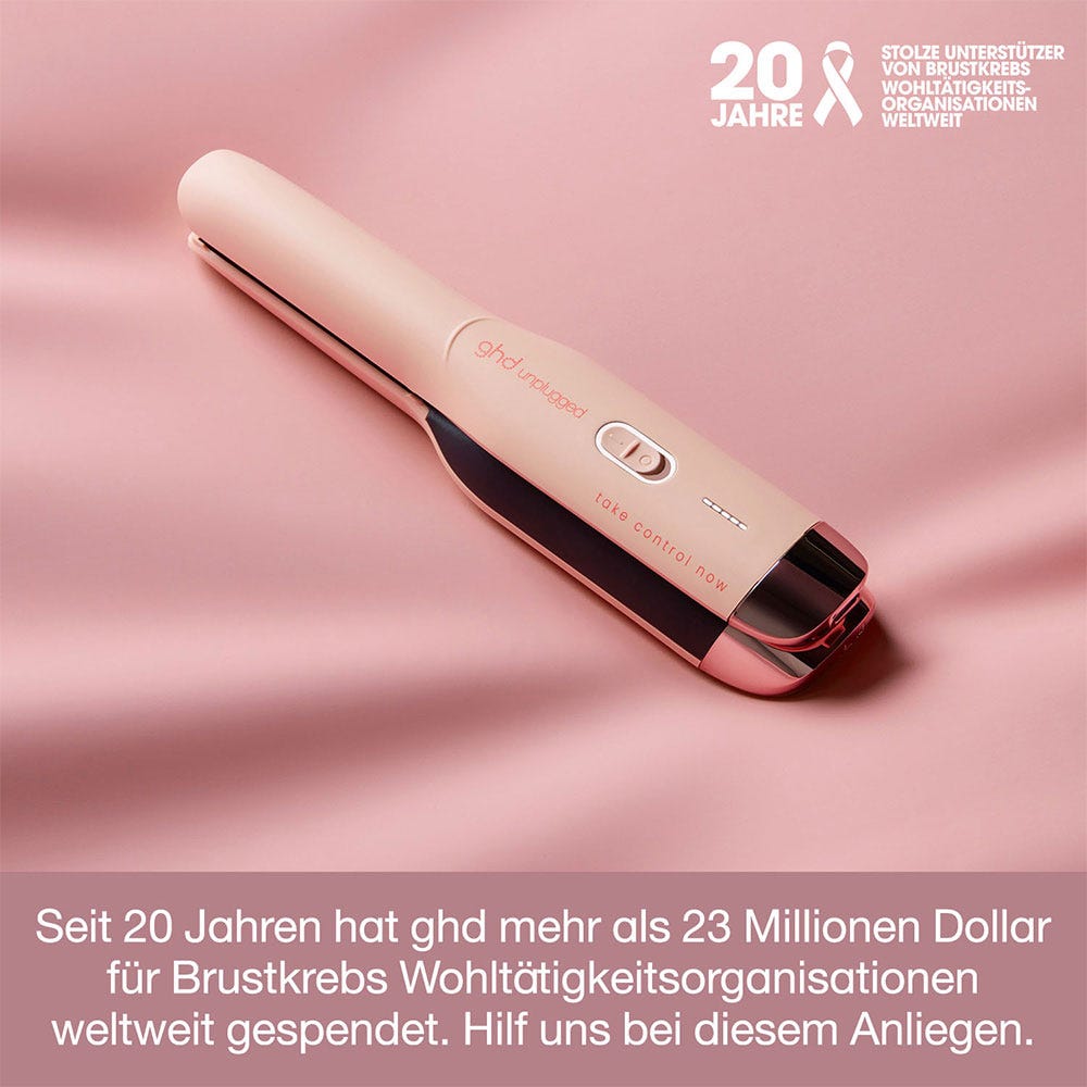ghd unplugged Styler pink