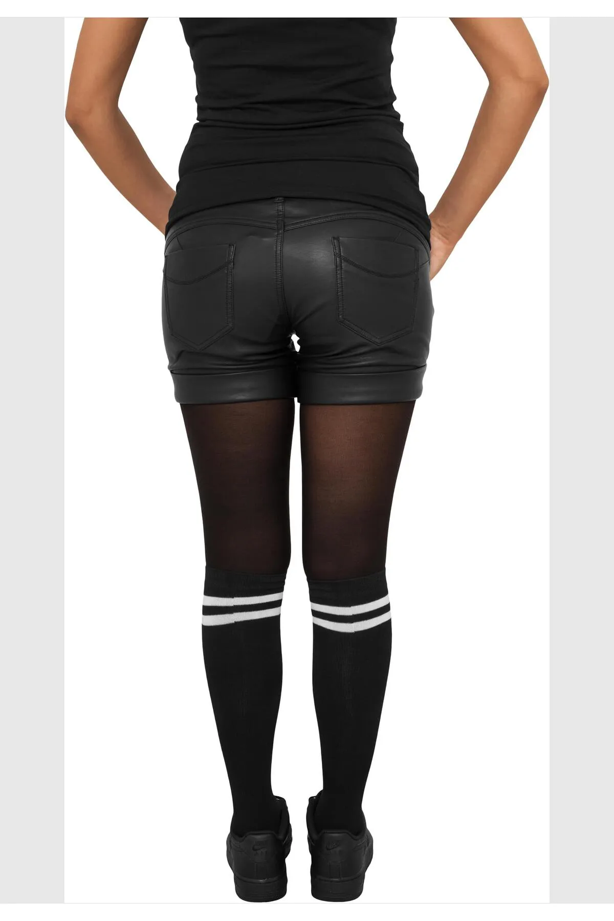 Urban Classics  Socken - Schwarz - Gestreift