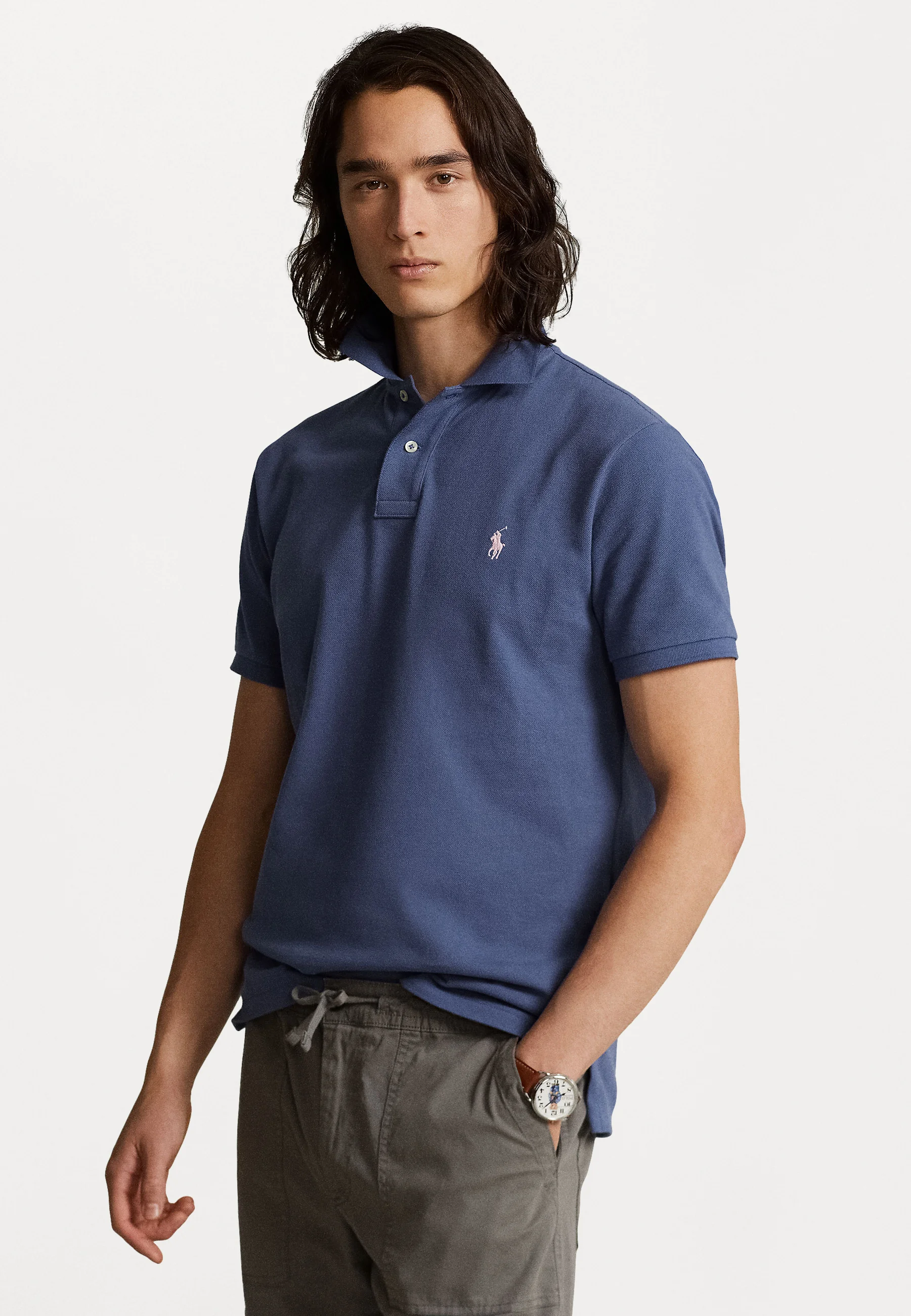 Polo Ralph Lauren SLIM FIT MESH SHIRT - Polo