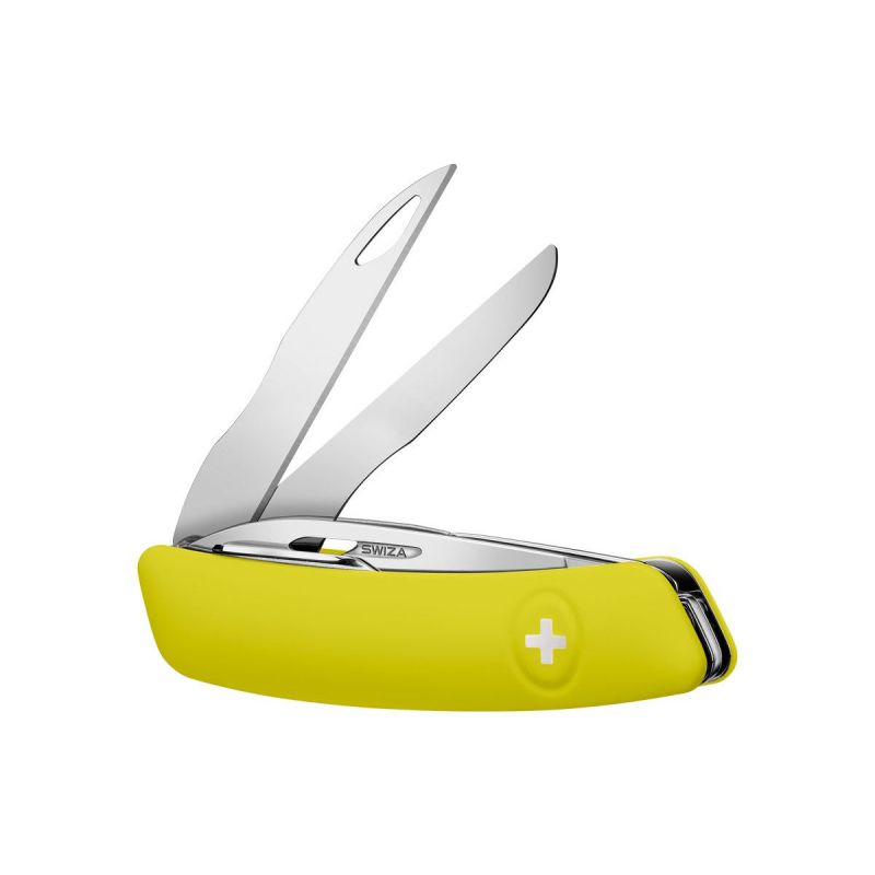 Swiza D07 Moss, Schweizer Taschenmesser mit Schere Made in Swiss