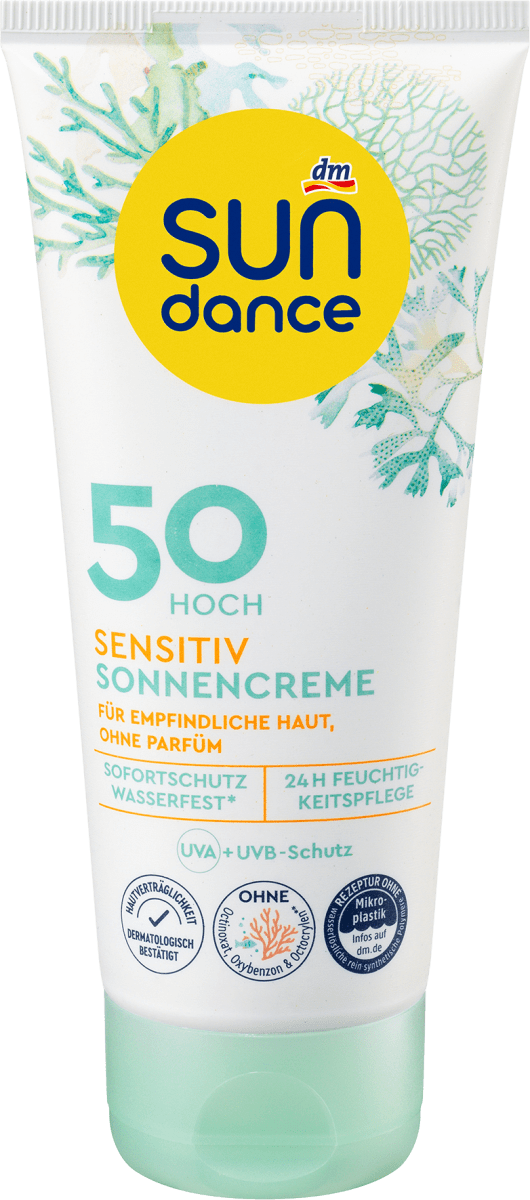 Sonnencreme sensitiv, LSF 50, 100 ml