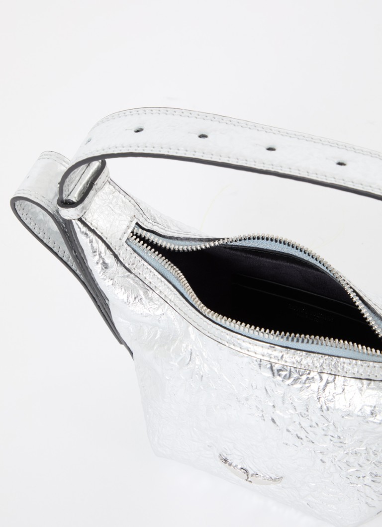 Zadig&Voltaire Le Cecilia XS -olkalaukku metallinen viimeistely