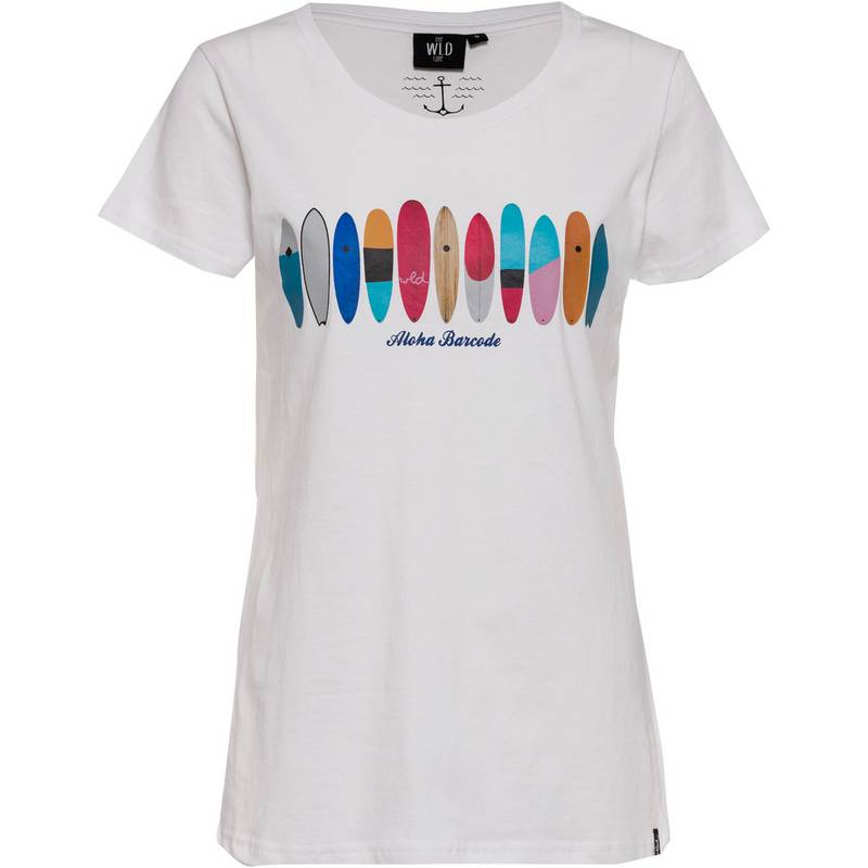 WLD Surf Barcode T-Shirt Damen