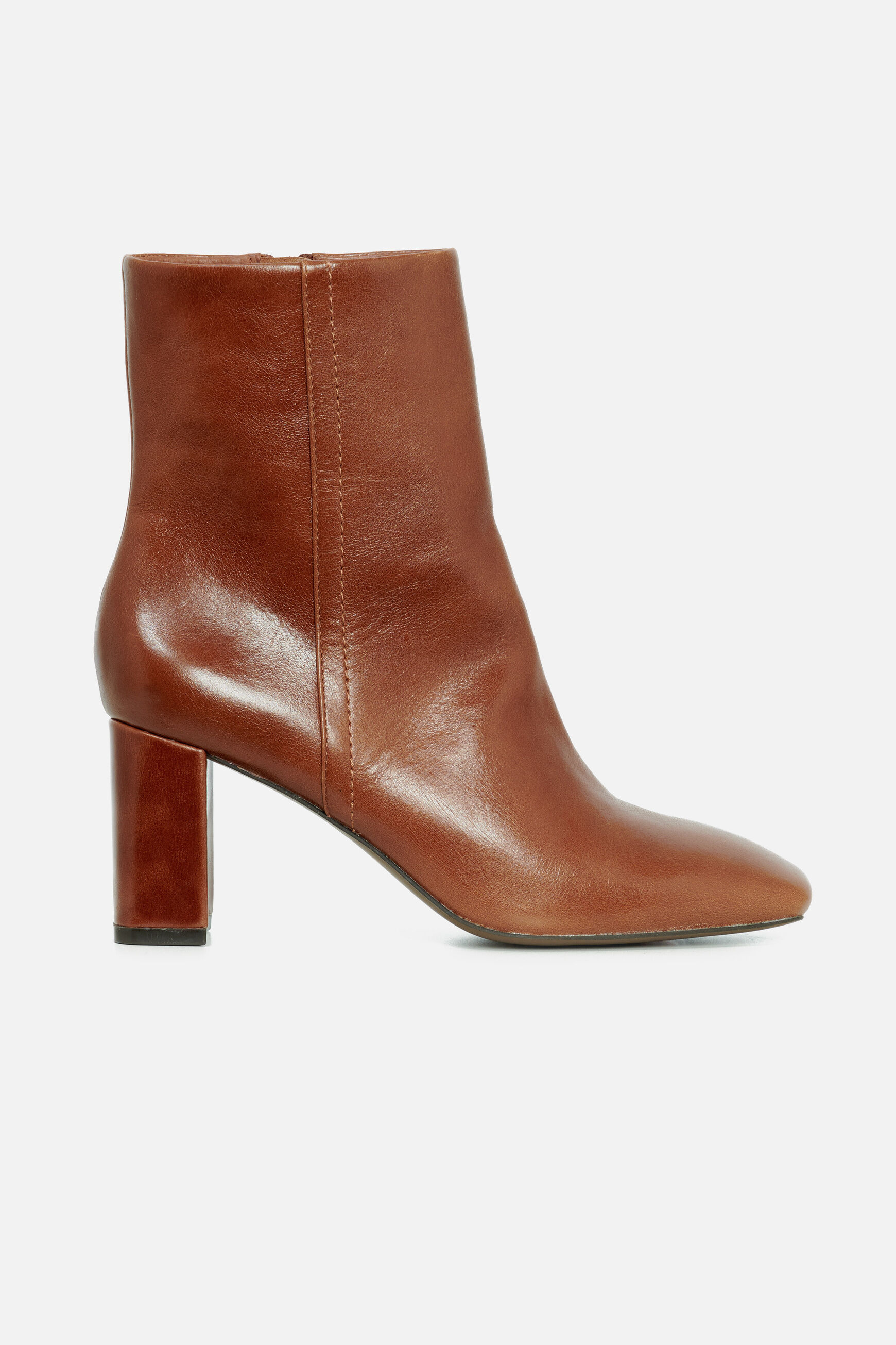 bottines martine 100% cuir sable femme