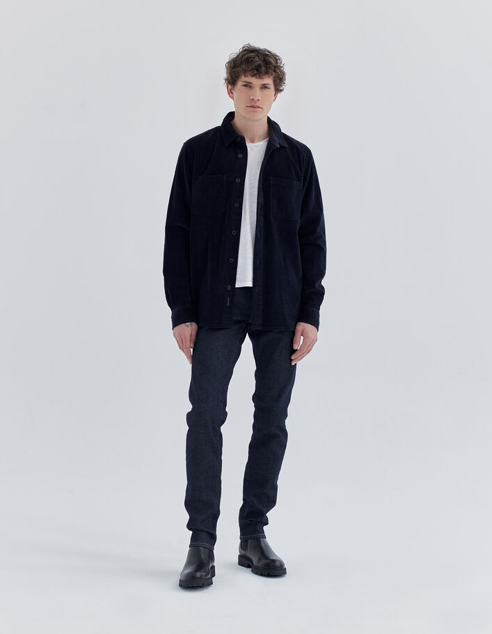 T-shirt L'Essentiel blanc col V Homme