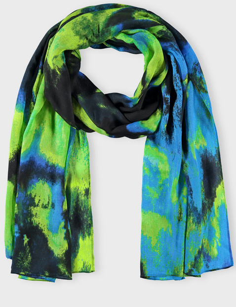 Schal mit abstraktem Print