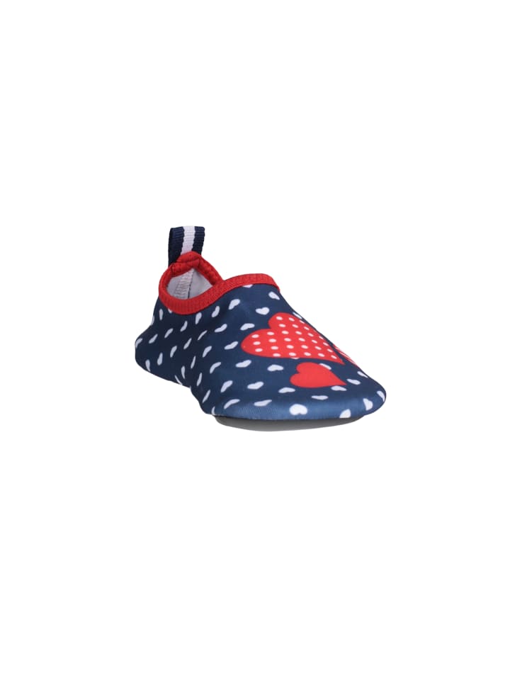 Playshoes Barfuß-Schuh Herzchen in Marine günstig kaufen