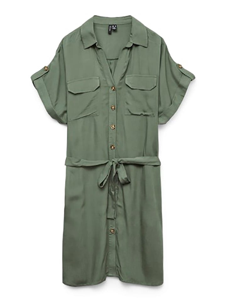 Vero Moda Kleid in Grün günstig kaufen