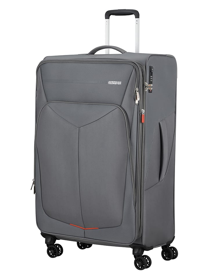 American Tourister Softcase-Trolley in Grau - (B)46 x (H)79 x (T)30 cm günstig kaufen onesize