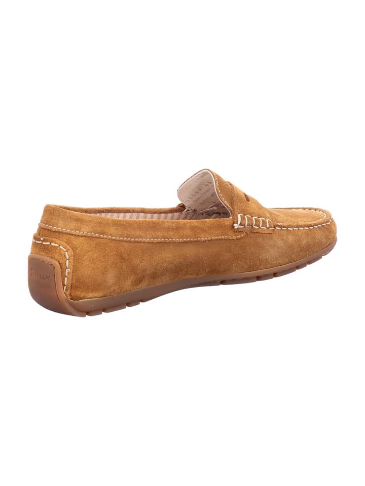 Sioux Mokassin Slipper in Braun günstig kaufen