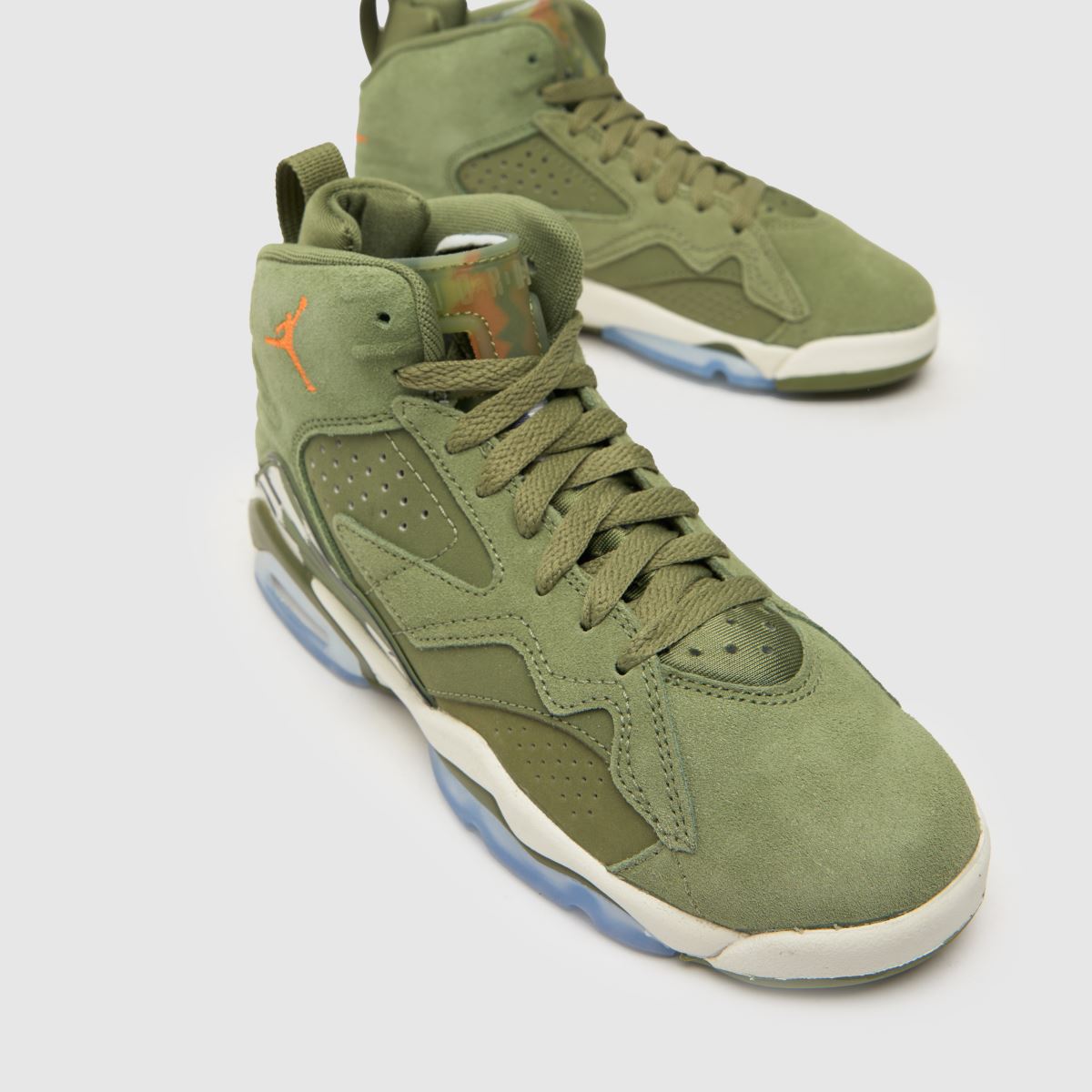 Nike Jordan khaki jumpman 3 peat pojkar ungdomsskor