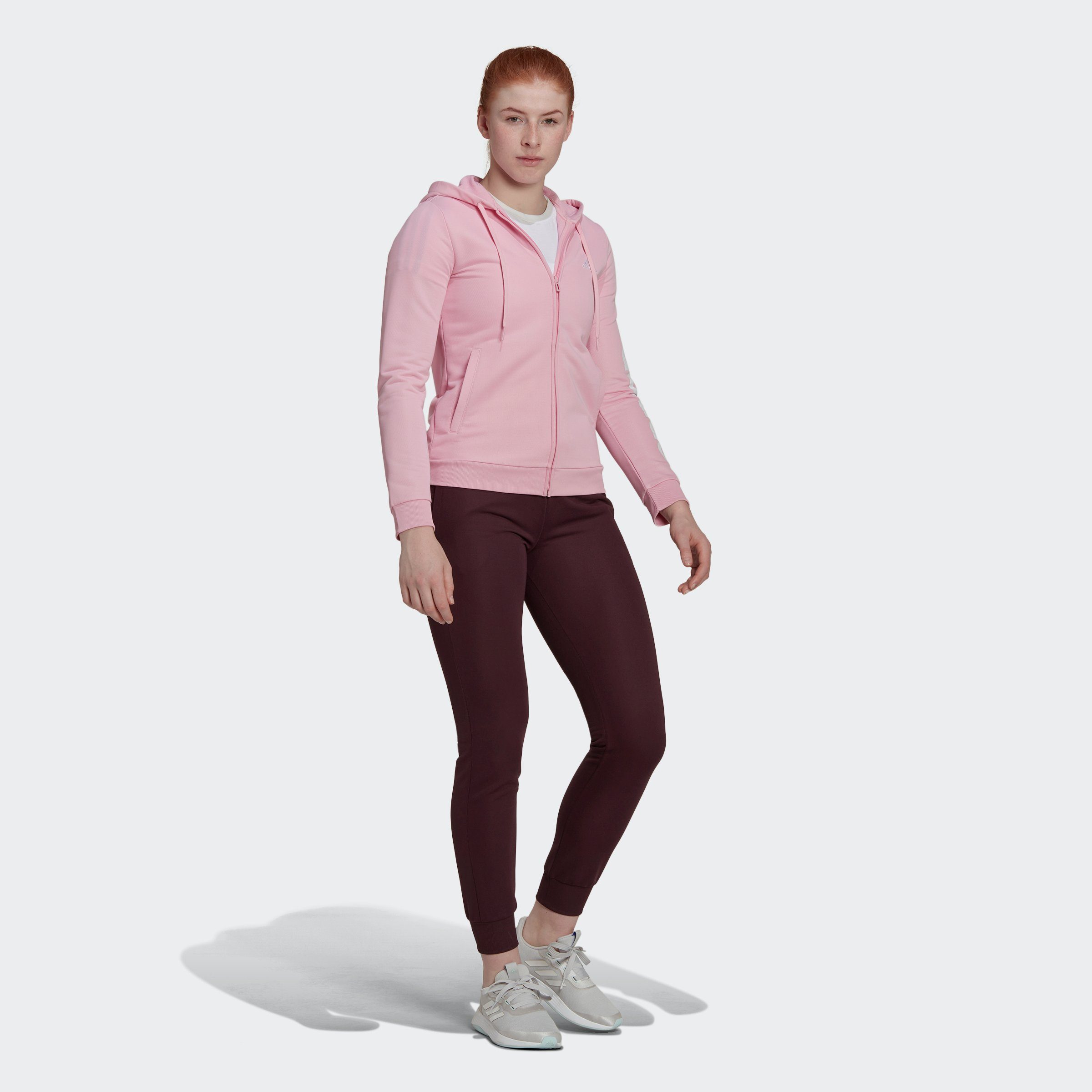 adidas Sportswear Trainingsanzug ESSENTIALS LOGO FRENCH TERRY (2-tlg)
