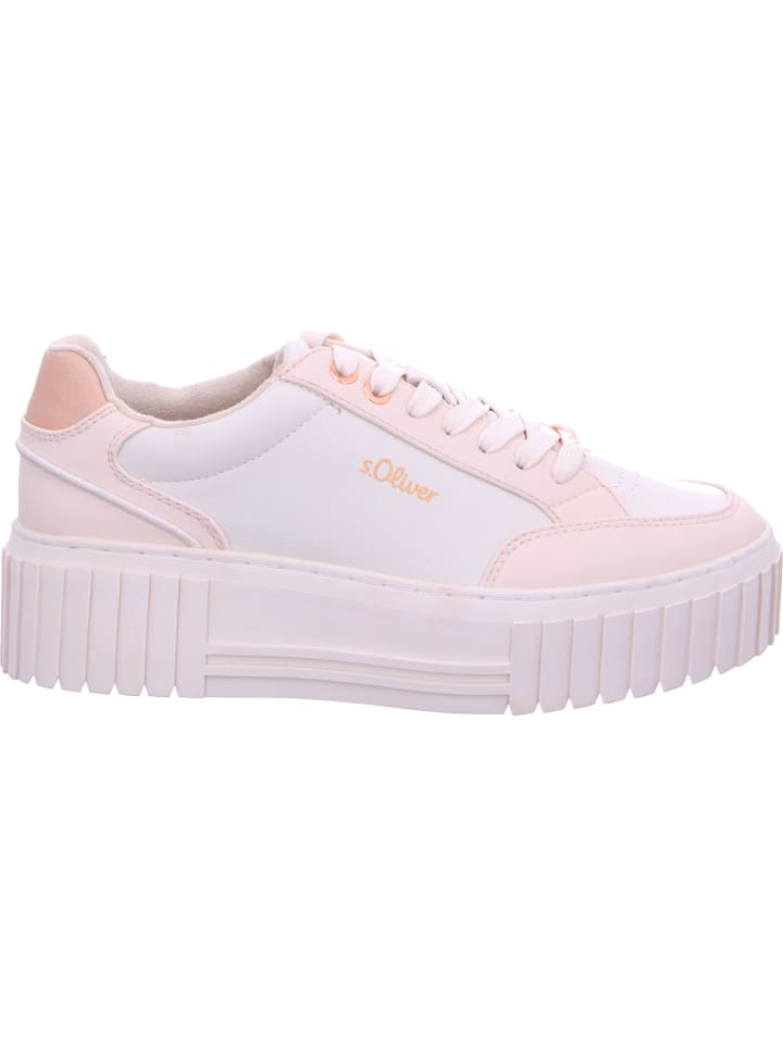 s.Oliver Schnürschuhe in LIGHT PINK COMB günstig kaufen